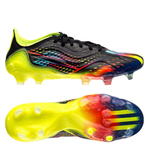 Adidas Copa Sense .1 FG Al Rihla - Core Black/Bright Cyan/Solar Yellow