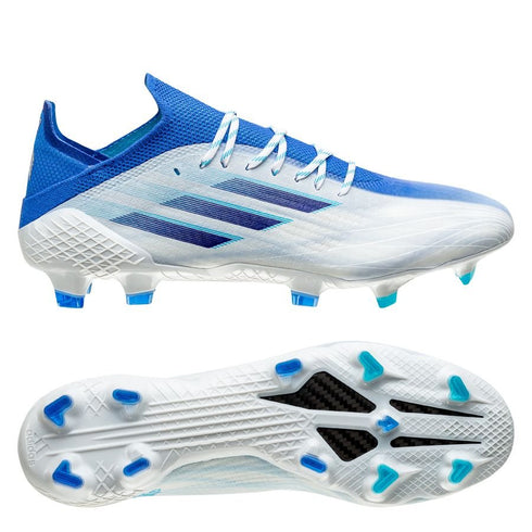 Adidas X Speedflow .1 FG Diamond Edge - Footwear White/Legend Ink/Sky Rush