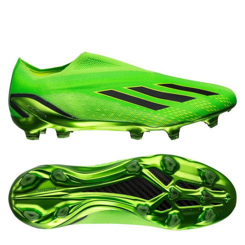 Adidas X Speedportal + FG Game Data - Solar Green/Core Black/Solar Yellow