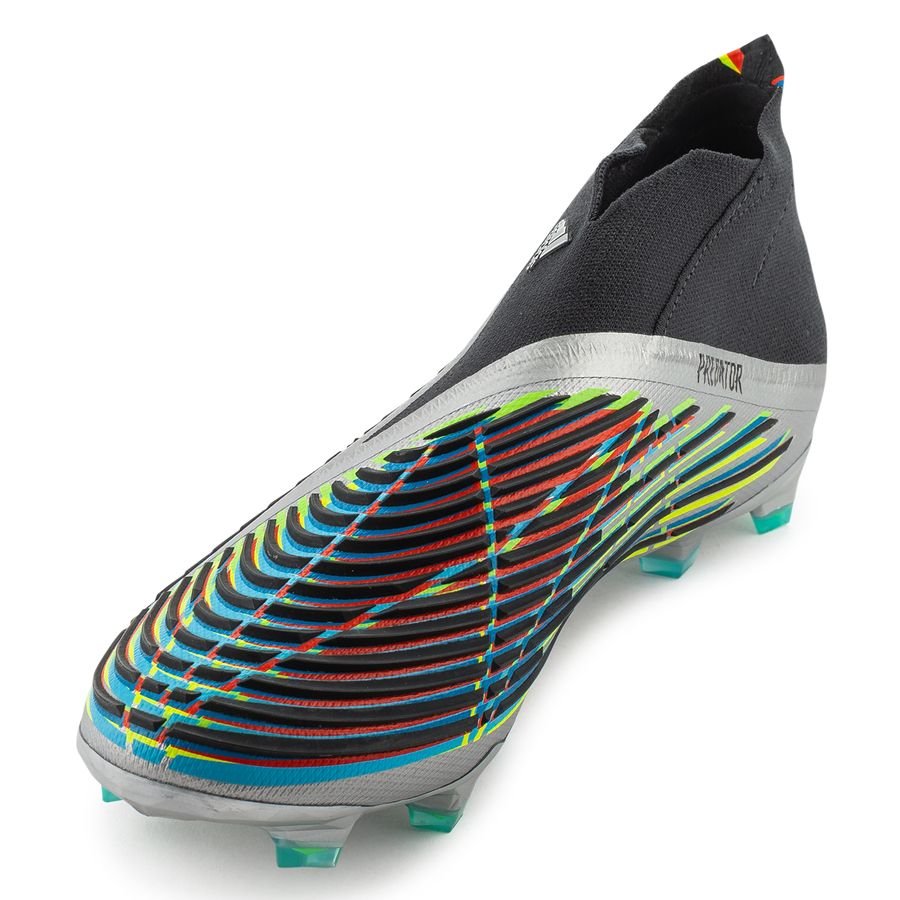Adidas Predator Edge + FG Beyond Fast - Silver Metallic/Core Black/Sol ...