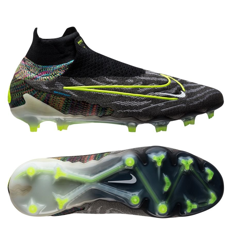 Nike Phantom GX Elite Fusion DF FG Link - Black/Volt/White/Blue 